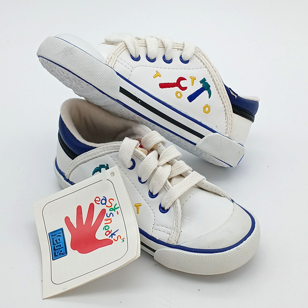 Vintage 1990's Keds Easy-Sneaks Tools Hammer Wrench Little Kids US 9 NWT